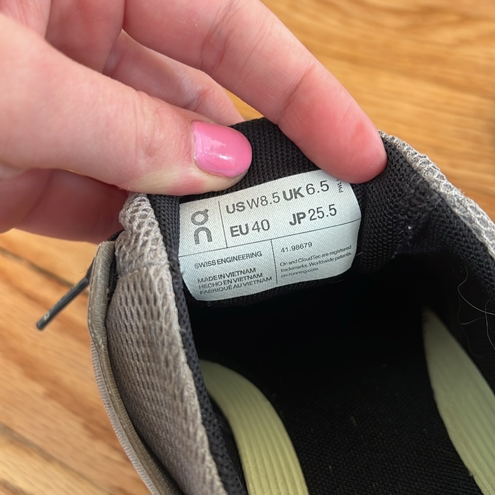 On Cloud Cloudswift Size 8.5 Alloy Glacier 41-98679 - Picture 6 of 16
